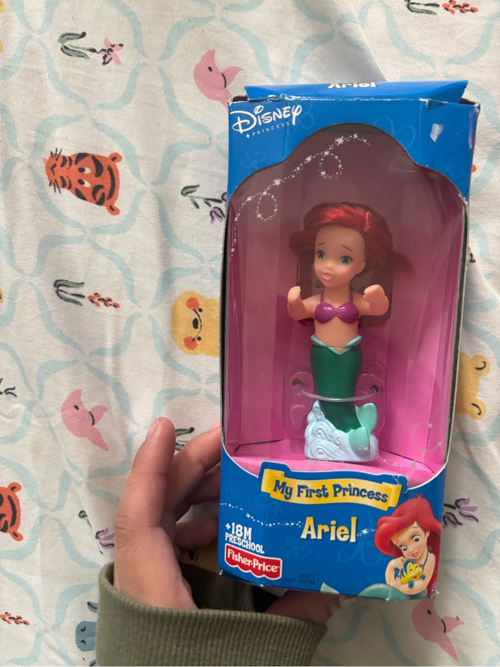 Disney Ariel My First Princess Doll - Red Hair, Green Tail, Purple Top